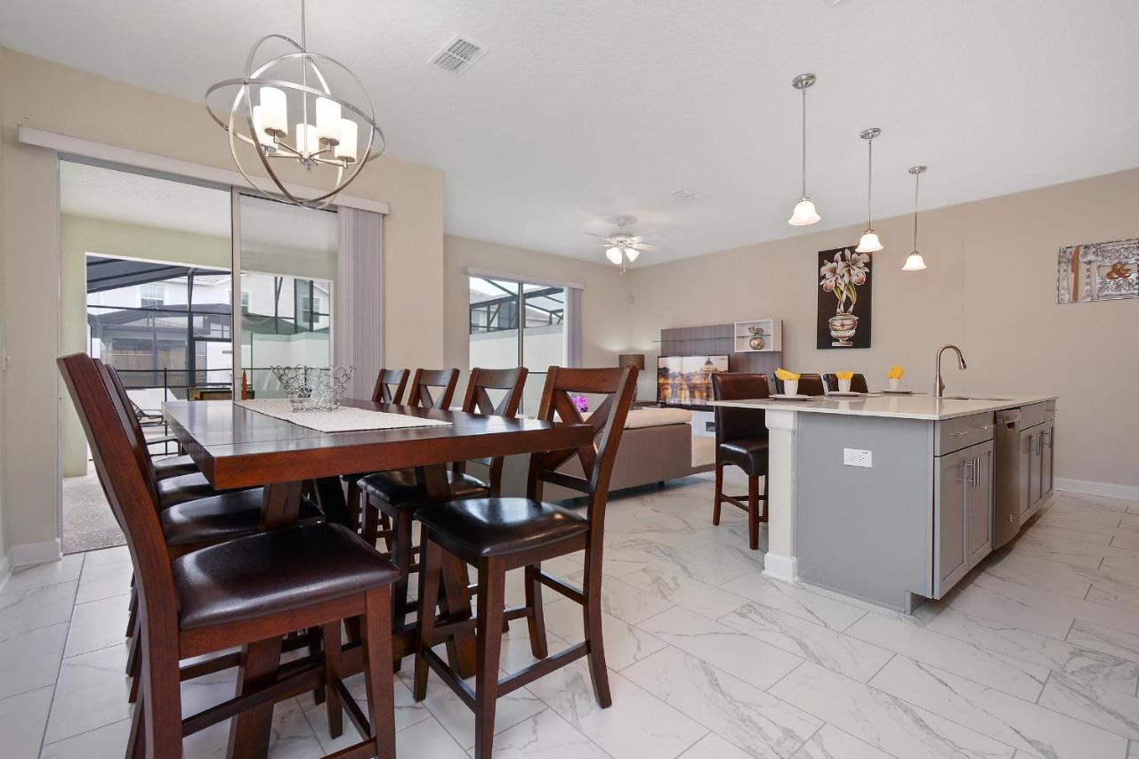 Four Bedrooms Close To Disney W Pool 4898 Kissimmee Kültér fotó
